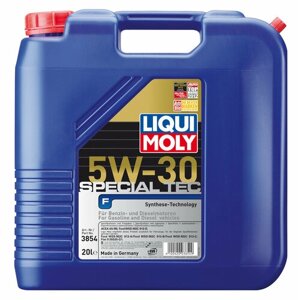 Liqui Moly Special Tec F 5W30 Синтетическое моторное масло для Ford 20л