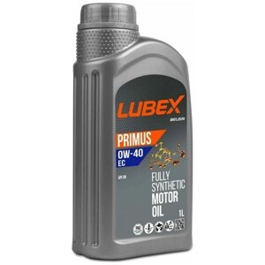 LUBEX Lubex Primus Ec 0w40 (1l) масло Моторное! Синтapi Sn