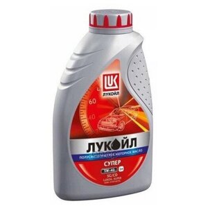 LUKOIL Масло Моторное Полусинтетическое Lukoil Супер 5w40 1l 19441