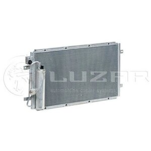 LUZAR Радиатор кондиционера 2190-2192 (конденсатор) с ресивером "LUZAR"LRAC 0190)