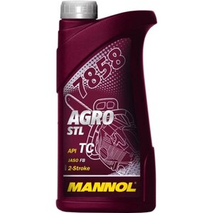 Mannol 6013 масло моторное 7858. для 2т двиг. AGRO formula S (1л)