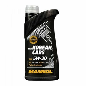 Mannol масло моторное mannol (7713) O. E. M. for korean cars 5W-30 (1л) 77131