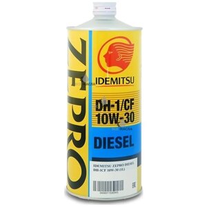 Масло моторное HC-синтетическое ZEPRO diesel 10W30 API CF 1л