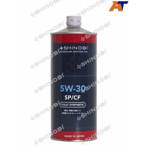 Масло моторное синтетическое SHINOBI SP /GF-5 /CF 5W-30 1L