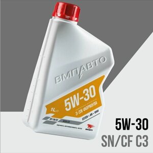 Масло моторное вмпавто 5W-30 API SN/CF C3 синтетическое 1 л