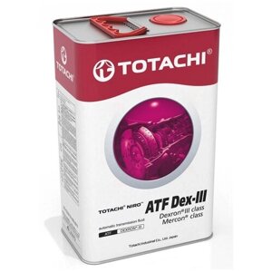 Масло трансмиссионное totachi NIRO ATF dex-III, 4 л