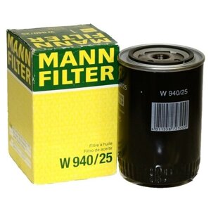 Масляный фильтр MANN-filter W 940/25