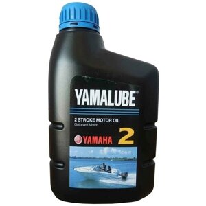 Минеральное моторное масло Yamalube 2 Stroke Motor Oil, 1 л, 1 шт.