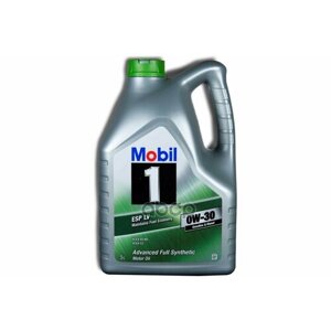 Mobil Масло Моторное: Mobil 1 Esp Lv 0W30, 5Л,