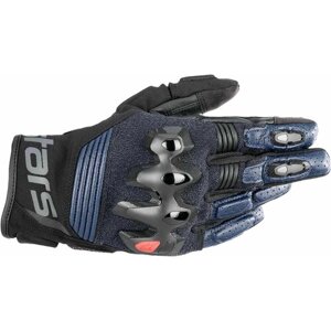 Мотоперчатки alpinestars halo black/blue, S