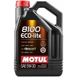 Моторное масло 8100 Eco-lite 5W30 4л