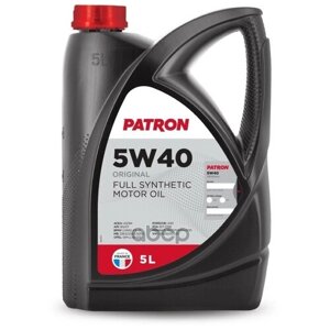 Моторное масло Patron 5W-40 Синтетическое 5 л