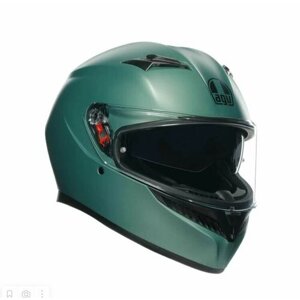 Мотошлем интеграл AGV K3 E2206 MPLK MONO matt salva green, XXL