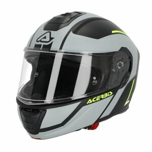 Мотошлем модуляр Acerbis TDC Grey/Yellow, XS