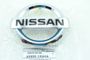 Nissan 628901KA0a эмблeмa плacтик