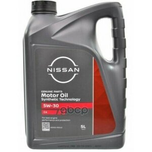 NISSAN Ke90090043_масло Моторное 5W30 Motor Oil (5L) Синт. Заменен На Ke90090043r Api Sm/Cf, Acea C4