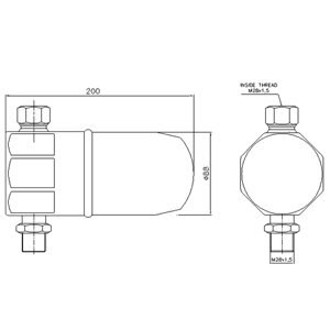 Nissens 95324 осушитель volkswagen passat B5 (3B2 3B5) (96-2.0 i