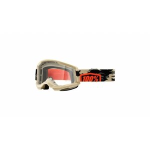 Очки для мотокросса 100% Strata 2 Goggle Kombat/Clear Lens