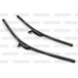 PATRON PWB490-FS Щетки стеклоочистителя 65см + 51см к-кт плоская Hook/ только под короткий крюк 9x3 TOYOTA Camry V70 / PSA / FIAT