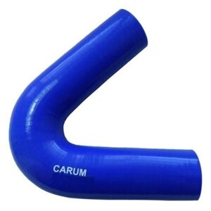 Патрубок Carum диаметр 25 мм, длина 150*150 мм, стенка 5 мм, угловой 45, силикон