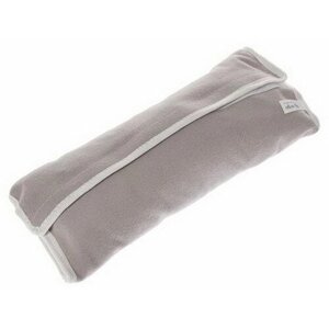 Подушка - накладка детская, на ремень безопасности, серый 29х11х9 см