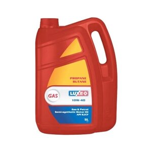 Полусинтетическое моторное масло LUXE Gas 10W-40, 5 л, 1 шт.