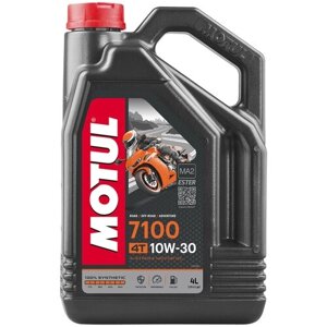 Полусинтетическое моторное масло Motul 7100 4T 10W30, 4 л, 1 шт.