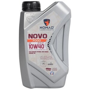 Полусинтетическое моторное масло Nomad NOVO 7000 SAE 10W40 1 L
