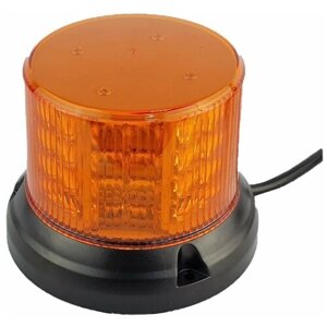 Проблесковый маяк оранжевый светодиодный на магните Samrai LS-M11/ питание от прикуривателя 12-24в Samrai Lights