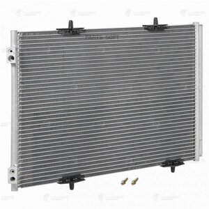 Радиатор кондиционера для а/м Peugeot 207 (06-Citroen C3 (09-LUZAR LRAC2013 | цена за 1 шт