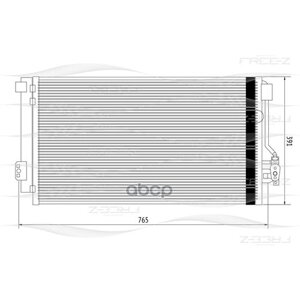Радиатор Кондиционера Mercedes Viano/Vito W639 03-FREE-Z арт. KC0253