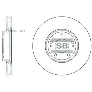 Sangsin BRAKE SD1069 диск тормозной передний hyundai ix35/KIA sportage III 10-sangsin BRAKE SD1069