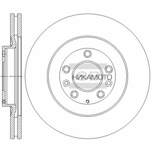 Sangsin BRAKE SD4447 диск тормозной MAZDA CX-7/CX-9 07- передний вент. D 320мм.