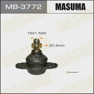 Шаровая опора masuma mb-3772 front low cr50 sr50 Masuma MB-3772 Toyota: 43330-29555 43330-29395