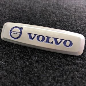 Шильдик (логотип) Volvo металлический/для автоковриков/сумок/папок