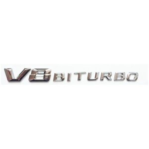 Шильдик на крыло V8 Biturbo нового образца