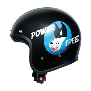 Шлем AGV X70 MULTI power speed pure matt black XS