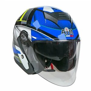 Шлем aim JK526 blue/red/black, XL