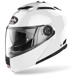 Шлем модуляр Airoh Phantom S, глянец, белый, размер XL