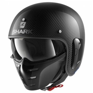 Шлем SHARK S-DRAK 2 carbon SKIN glossy carbon XS