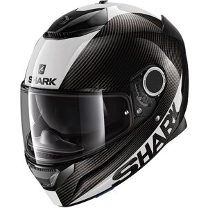 Шлем shark spartan carbon 1.2 SKIN white/black/glossy carbon XXL