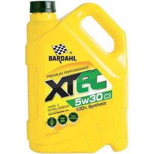 Синтетическое моторное масло Bardahl XTEC 5W-30 C3, 5 л, 1 шт.