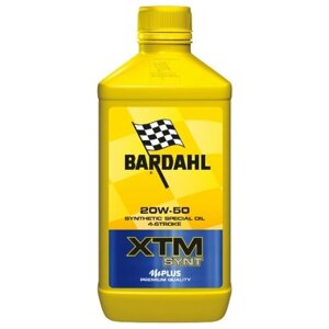 Синтетическое моторное масло Bardahl XTM SYNT 20W-50, 1 л