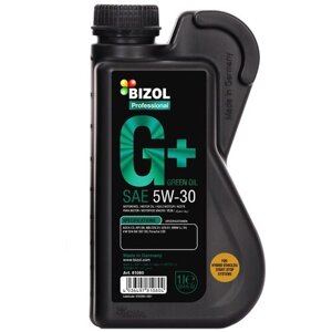 Синтетическое моторное масло BIZOL Green Oil+ 5W-30, 1 л