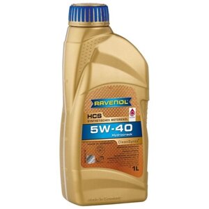 Синтетическое моторное масло RAVENOL HCS SAE 5W-40, 1 л, 1 шт.