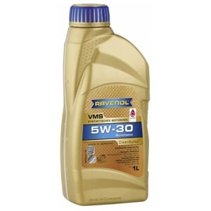 Синтетическое моторное масло RAVENOL VMS SAE 5W-30, 1 л