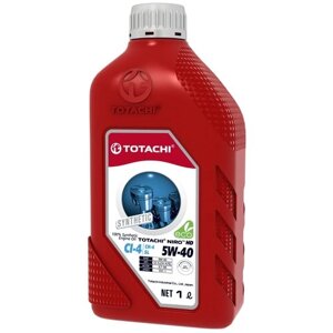 Синтетическое моторное масло TOTACHI NIRO HD Synthetic 5W-40, 1 л, 1 шт.
