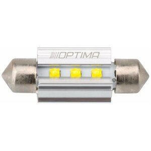 Светодиодные лампы Festoon 36mm Optima MINI-CREE, CAN, white, 3W, 12V, T10*36mm (SV 8,5-8), комплект - 2 лампы