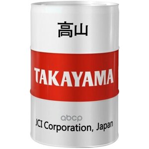 TAKAYAMA Масло Моторное Полусинтетика 200Л Takayama Sae 10W-40 Api Sl, Acea A3/B4 200Л