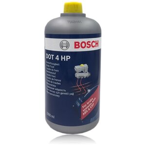 Тормозная жидкость BOSCH DOT4 HP, 1 литр, 1987479113